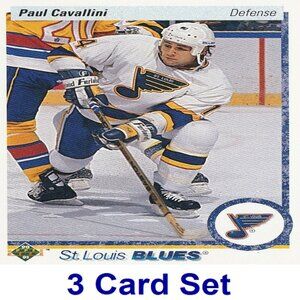 Paul Cavallini Hockey Card Collection